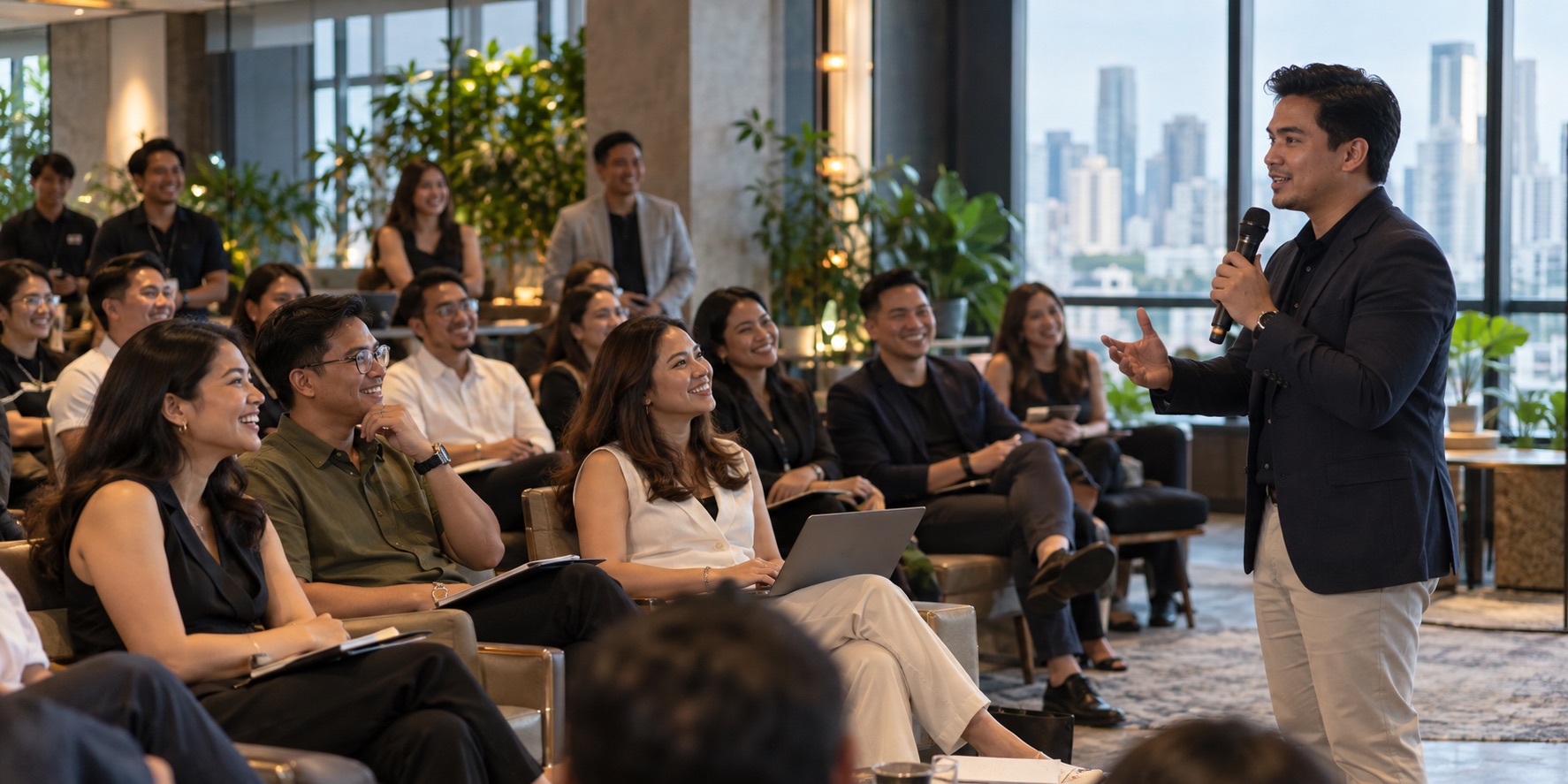 Illustrative photo of a chapter learning event